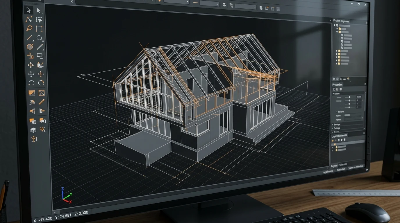 Software de modelado 3D arquitectónico