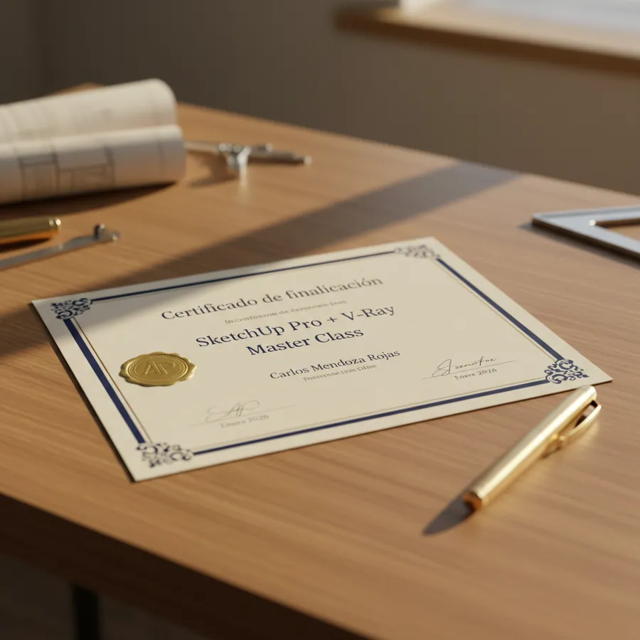 Certificado al finalizar el curso